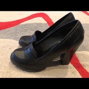 Maurices black chunky heels. Very gently used!